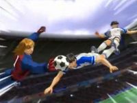 une photo d'Ã©cran de Captain Tsubasa sur Sony Playstation 2